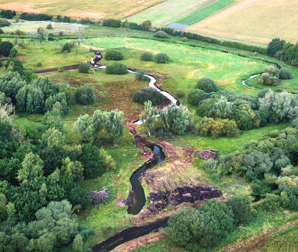 A completed river restoration project by FiveRivers