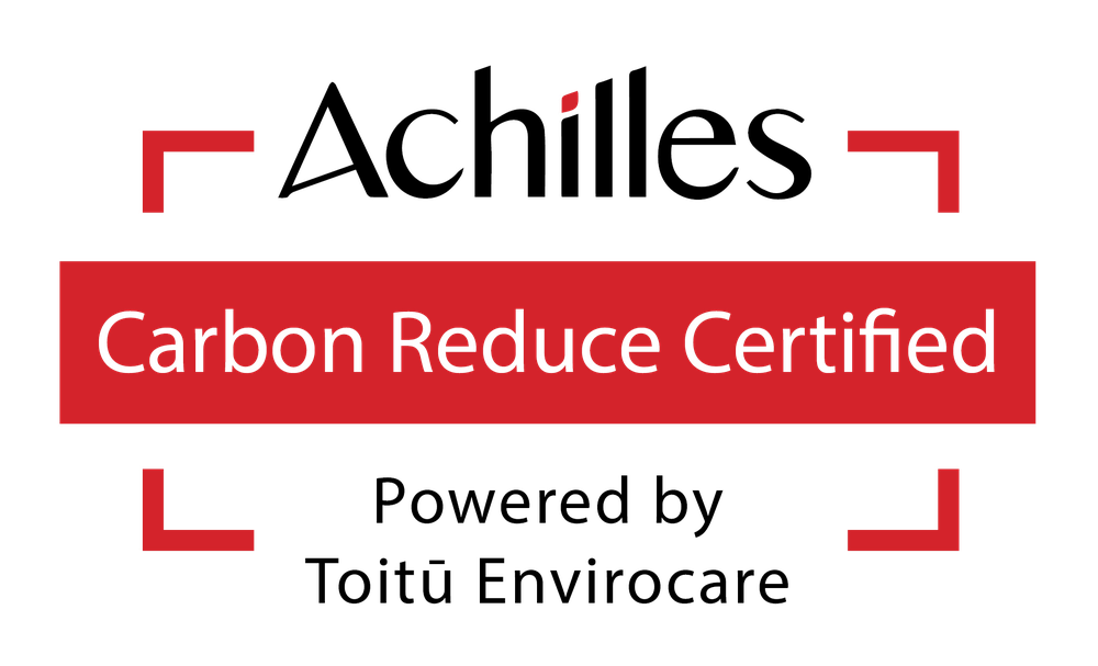 We are part of the Achilles Carbon Reduce Scheme