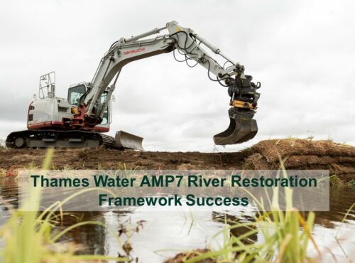 FiveRivers has secured a place as a key supplier on Thames Water River Restoration Framework